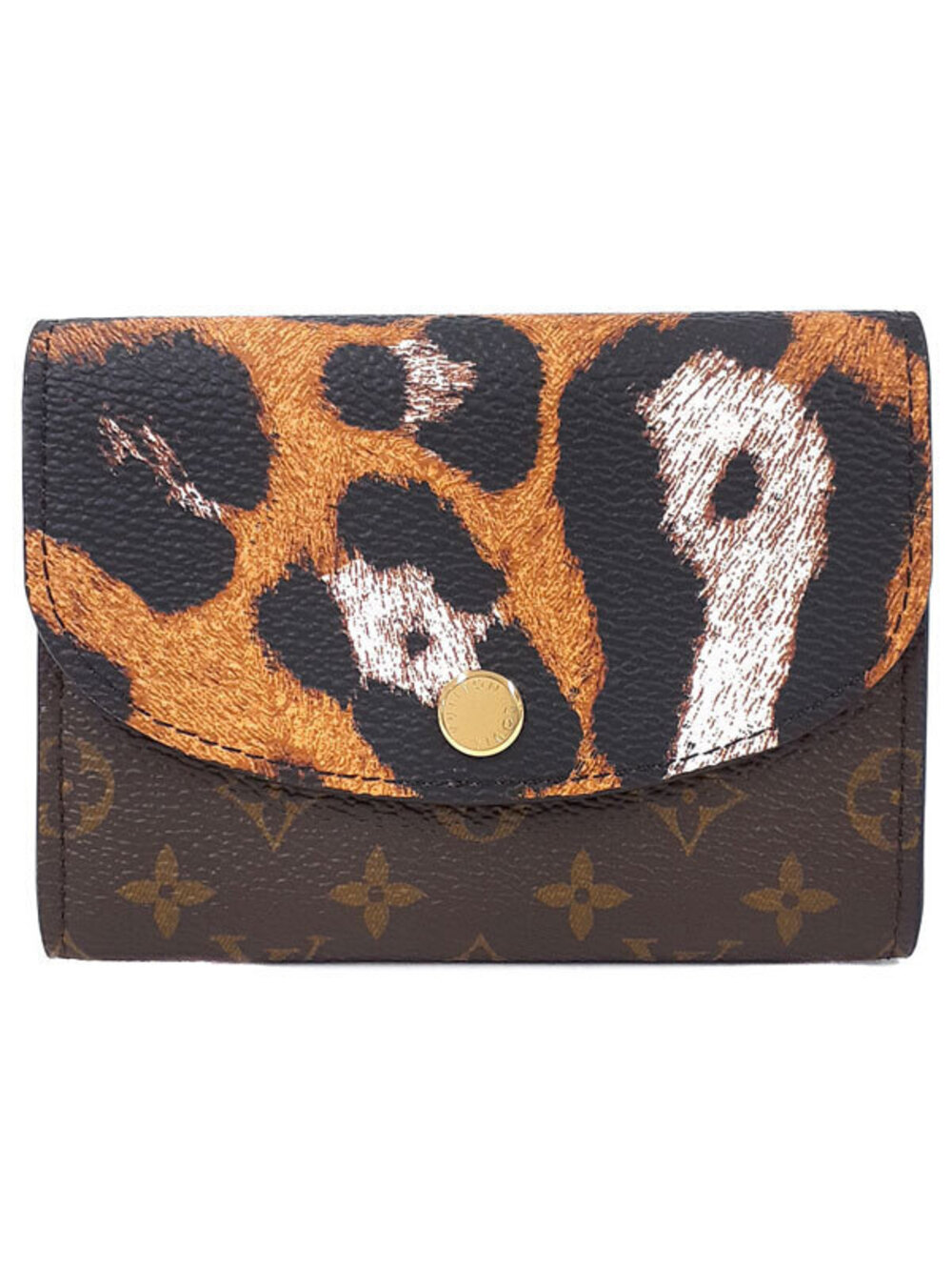 Louis Vuitton Monogram Portemonnaie Rosalie Bi fold Short Wallet